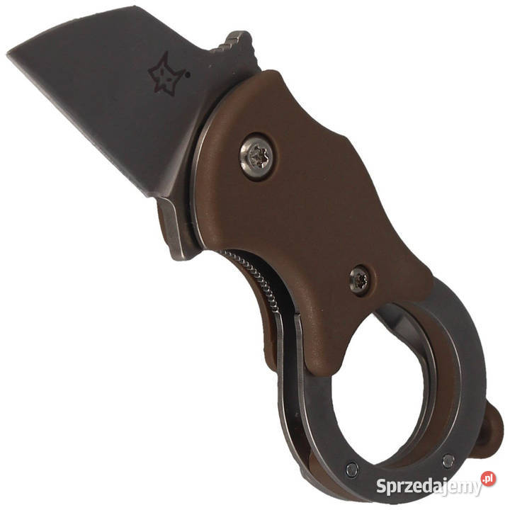 Nóż składany FOX Karambit MiniTA FRN Coyote Bead Warszawa