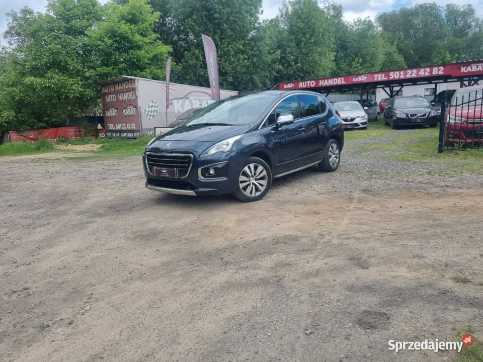 Peugeot 3008 Salon I WŁNaviPdcAlu aluminiowe felgi zachodniopomorskie Szczecin