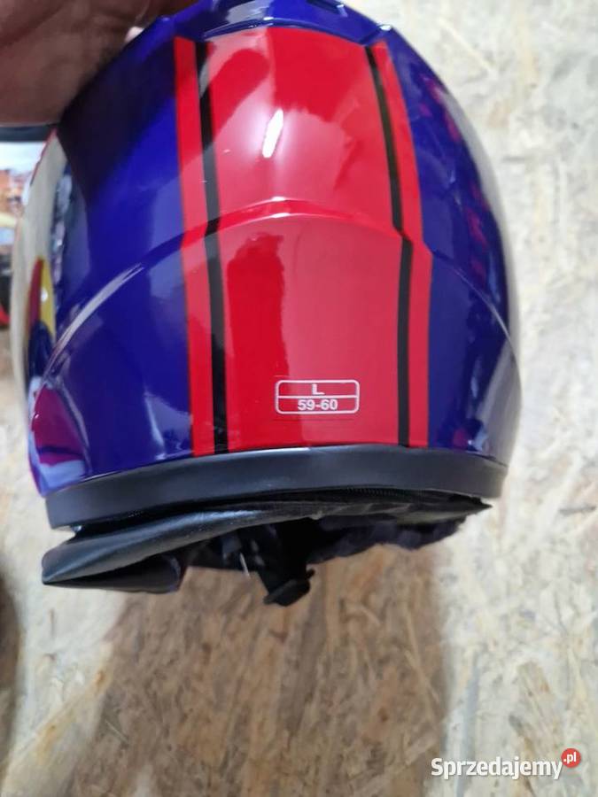 KASK rozmiar L 5960 żółty biały czarny niebieski Głogowa