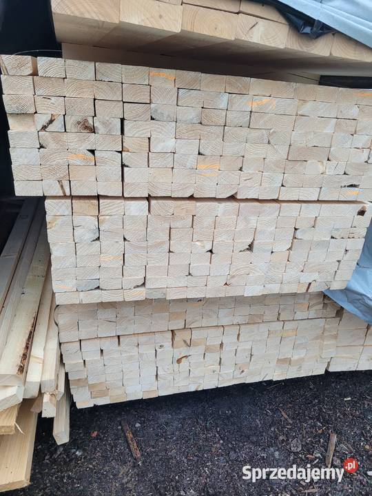 Kantówka 63x38mm Świerk Skandynawski Heblowana Rzeszów