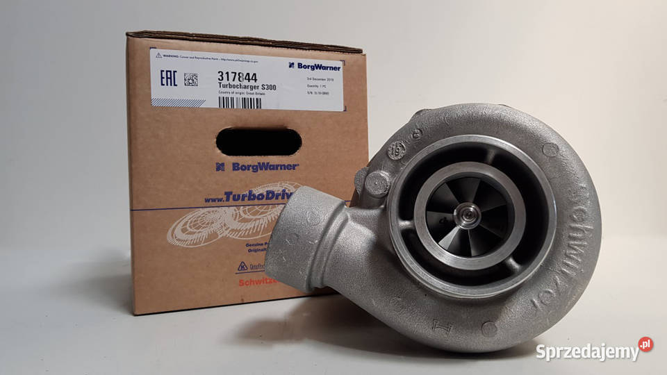 Nowa turbosprężarka firmy SCHWITZER 317844 Siedlce