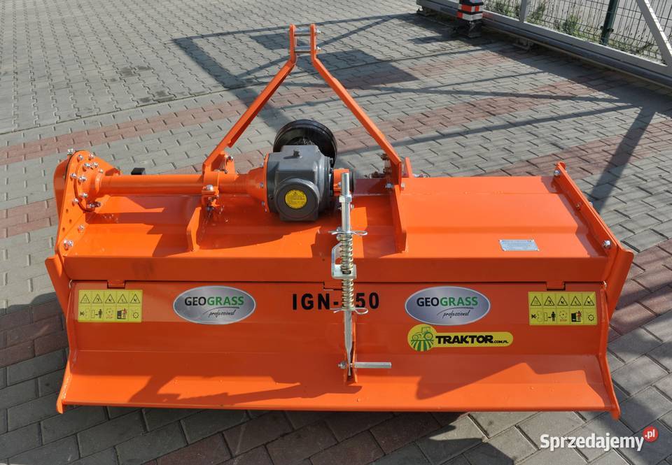 Glebogryzarka IGN 140 agregat uprawowy Geograss Glebogryzarki Tajęcina