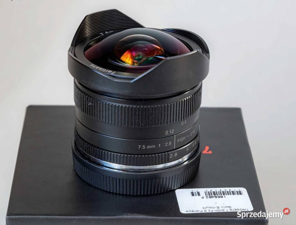 Obiektyw 7Artisans 75mm f28 do Sony apsc Lidzbark