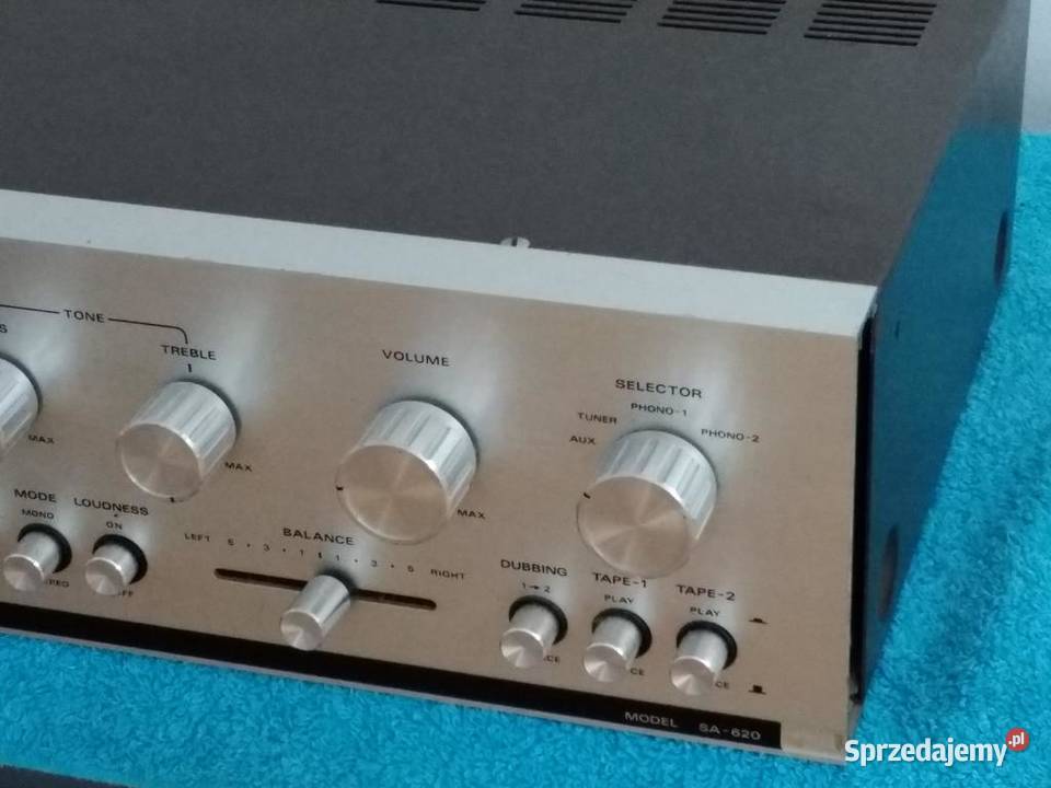 Wzmacniacz Monacor SA620 Vintage sprawny