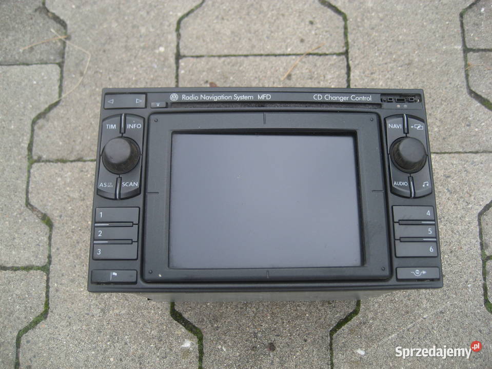vw t4 lift multivan 0004r radio navigacja MFD cd Rakoniewice