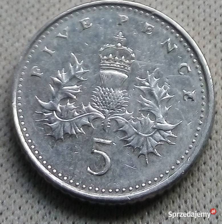 WIELKA BRYTANIAFIVE PENCE2004 r Legionowo
