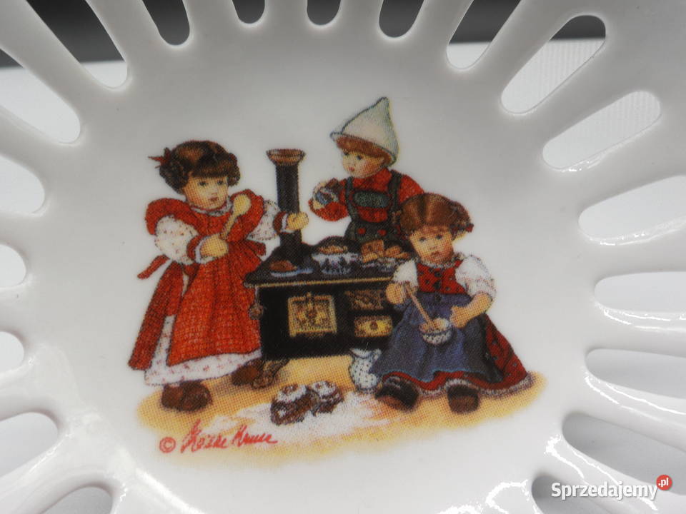 Porcelanowa paterka ażurowa REUTTER wielkopolskie sprzedam