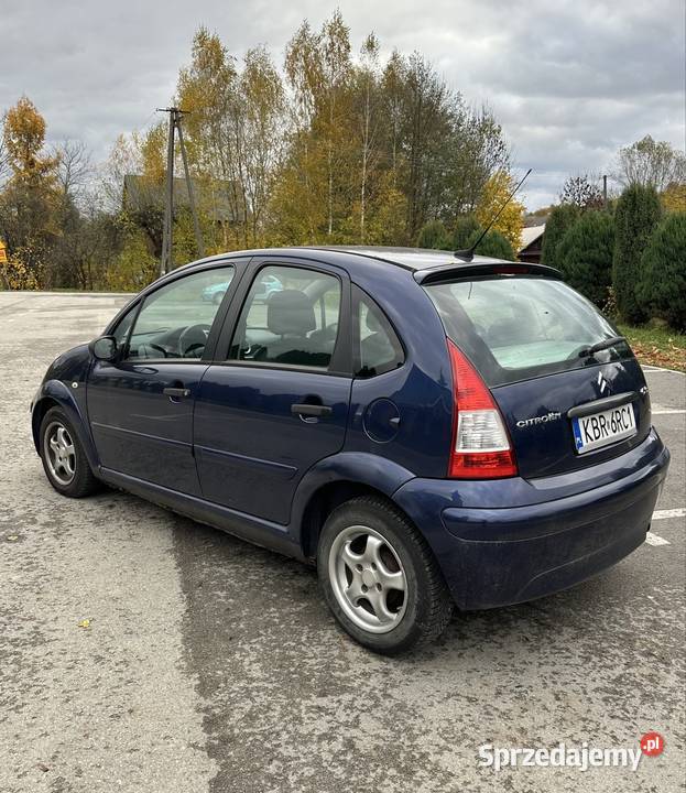 Citroen c3 11 benzyna 2007r benzyna Słotowa sprzedam