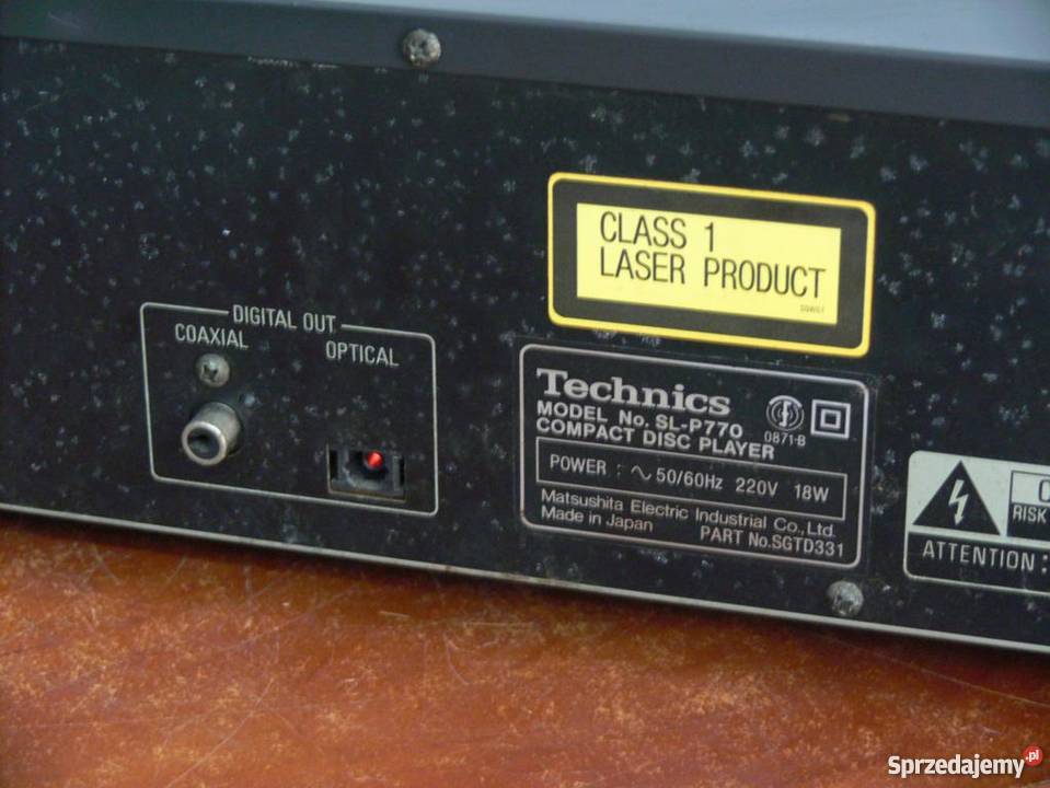 Odtwarzacz Technics SL P770 audiofila WYSYŁKA Jasło