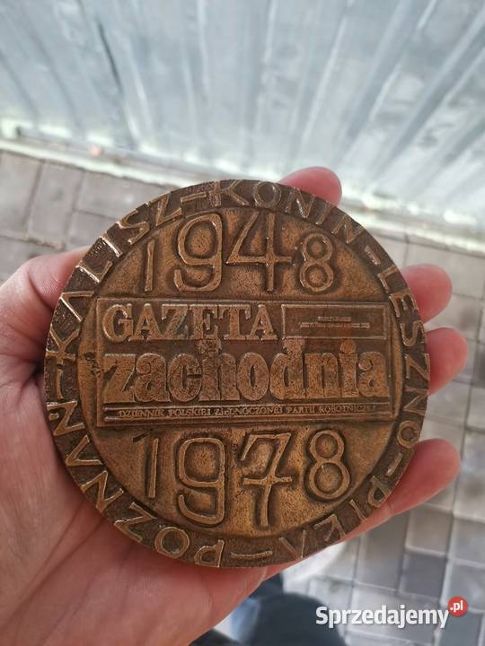 Żeton medal krążek Tuliszków