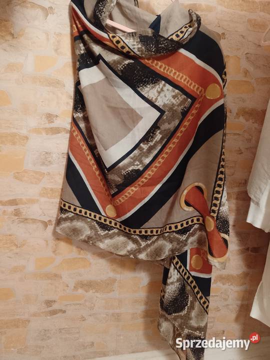 Hiszpańska duża chusta z łańcuchami z Kraków sprzedam