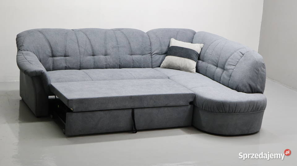 TOK Narożnik z funkcją spania kolor Popielaty 180cm wielkopolskie Poznań