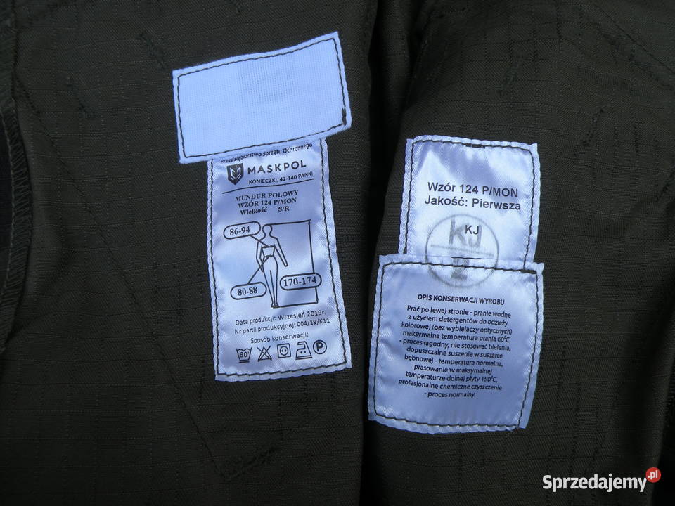 Mundur polowy 124 PMON SR Wrocław