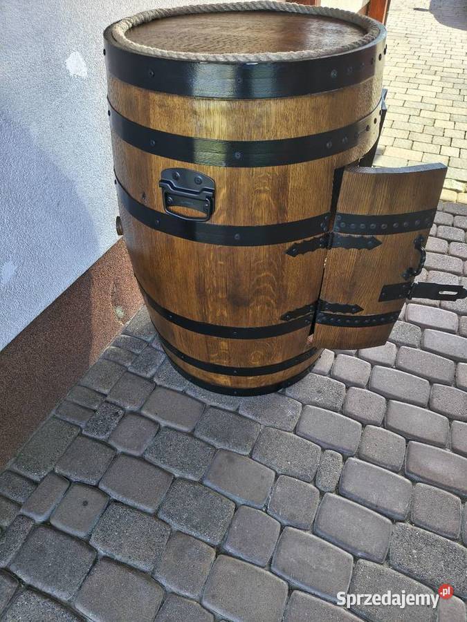 Barek LED z beczki dębowej whisky Żywiec