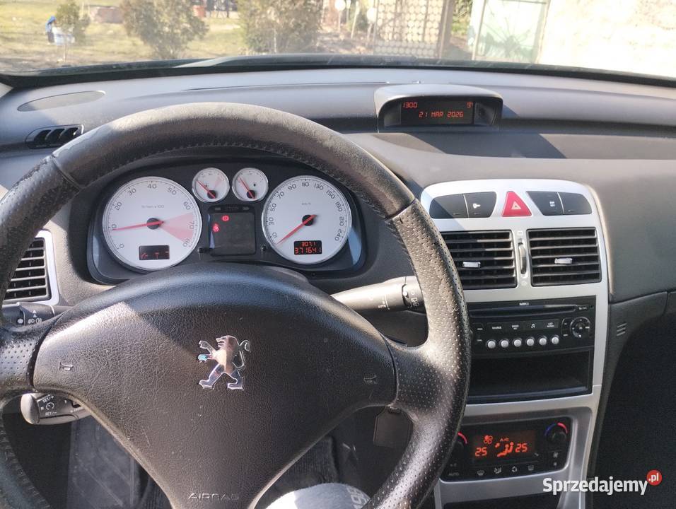 Peugeot 307SW 2007 LPG elektrochrom. lusterko wst. Pobiedziska sprzedam