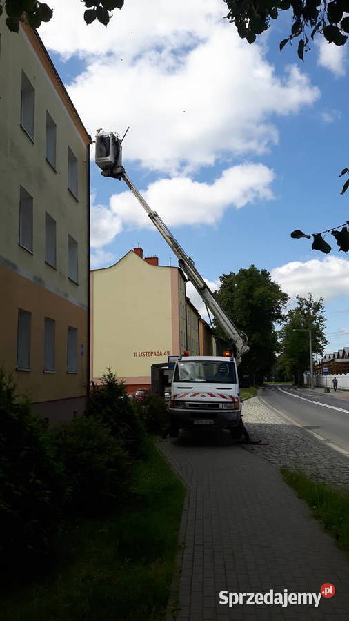 Podnośnik koszowy GSR 159 tl warmińsko-mazurskie Ostróda