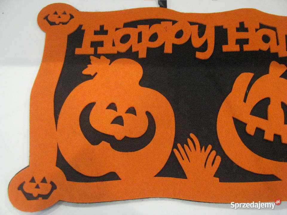 nowa zawieszka filcowa na drzwi Happy Halloween kujawsko-pomorskie Włocławek