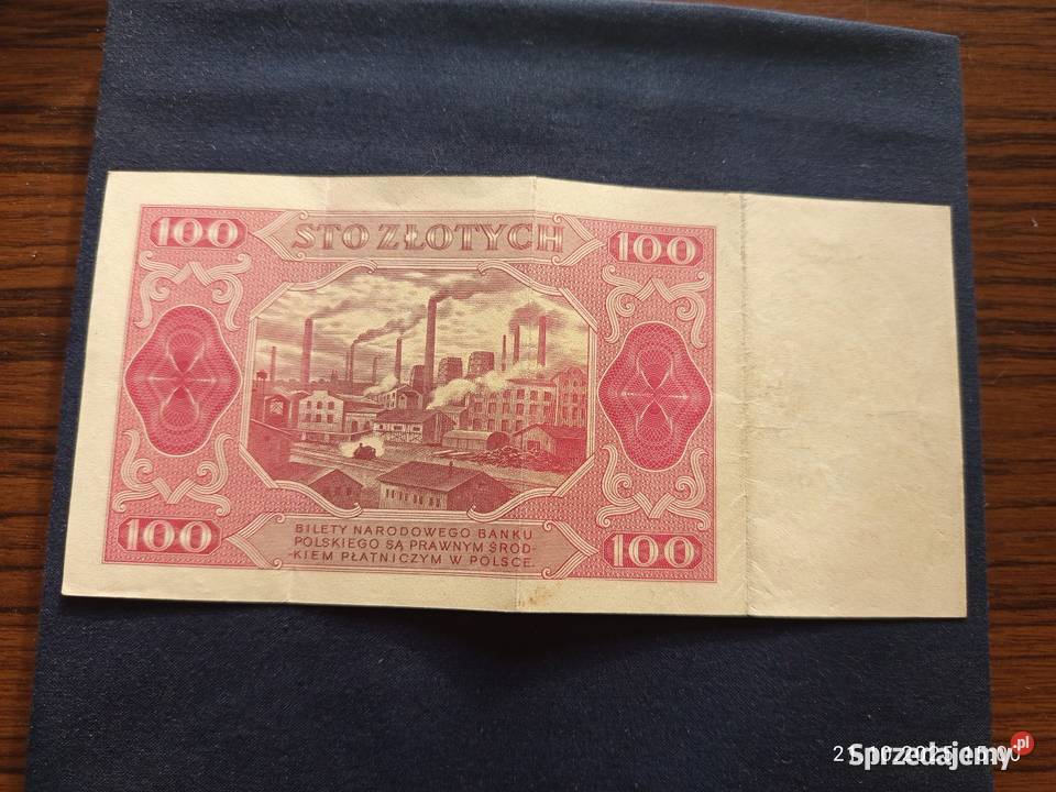 Banknot 100 złotych Seria EE Numizmatyka Nakło nad Notecią sprzedam
