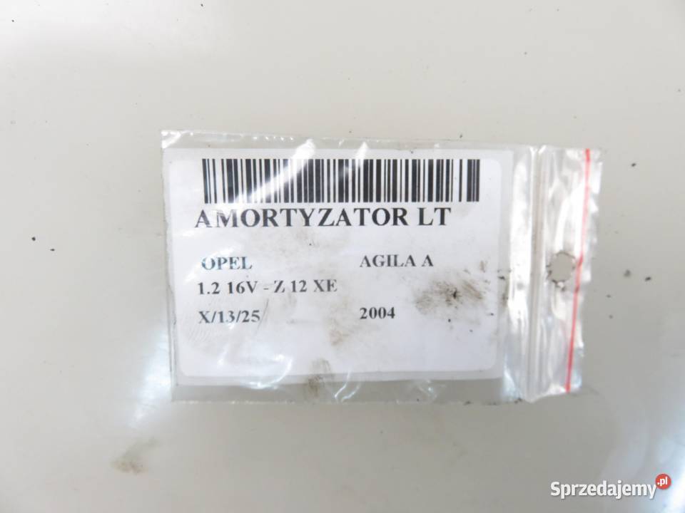 AMORTYZATORY TYŁ OPEL AGILA A 12 16V AGX084MT