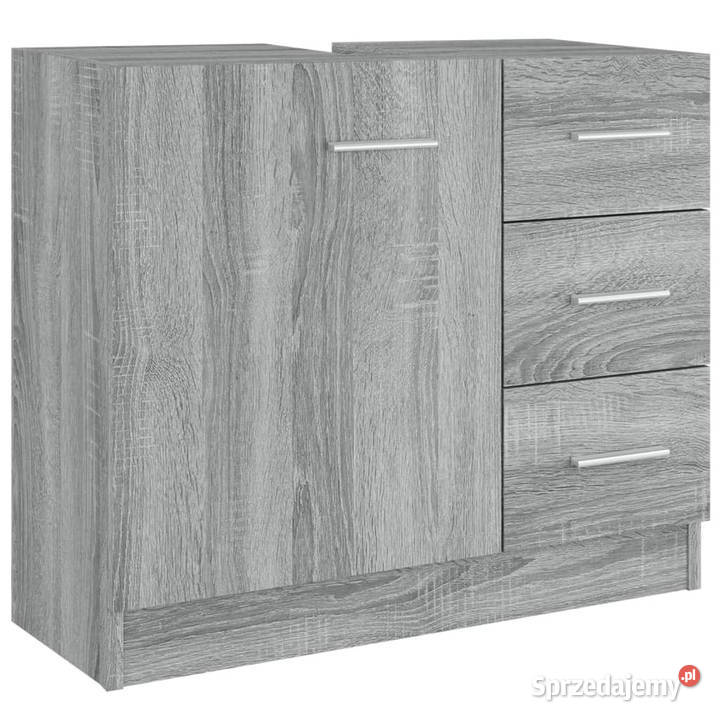Szafka pod umywalkę szary dąb sonoma 63x30x54 Pozostałe Warszawa