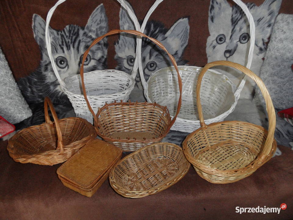 Różne kosze koszyczki wielkopolskie Poznań
