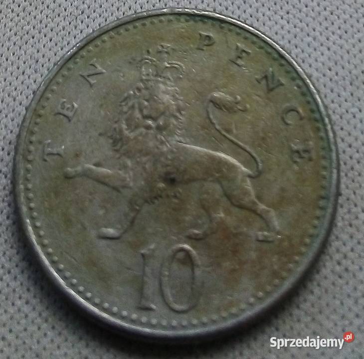 WIELKA BRYTANIATEN PENCE1992 r 3 Legionowo