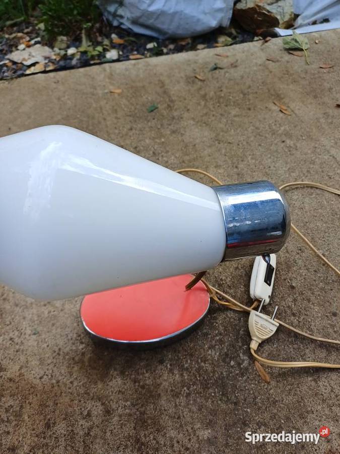 Retro lampka z 1967 firmy Drupol Czechoslowacja dolnośląskie Lubań