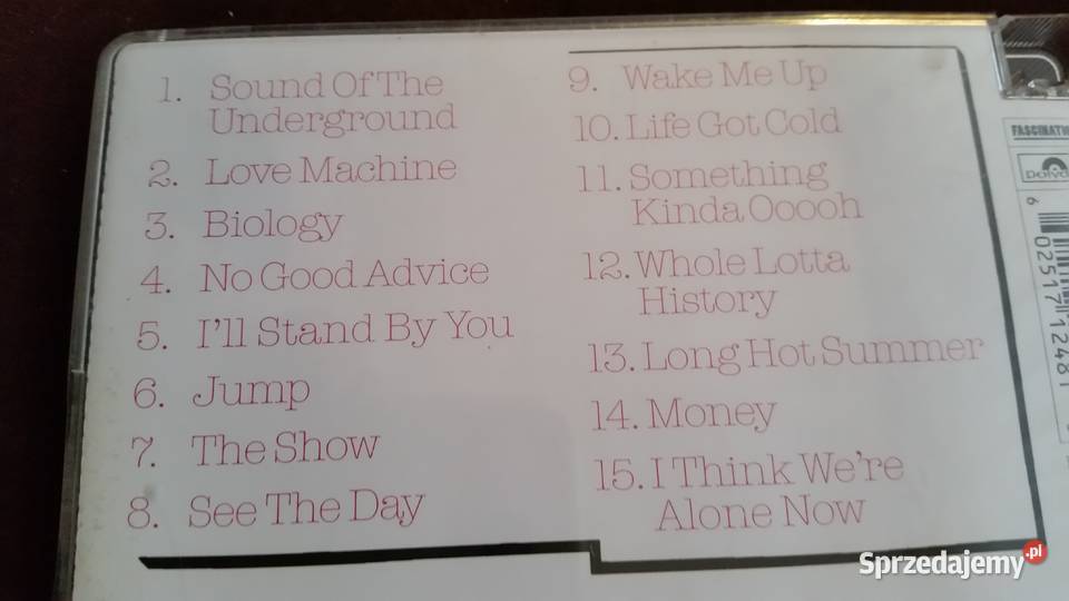 the sound of GIRLS ALOUD the greatest hits 2006