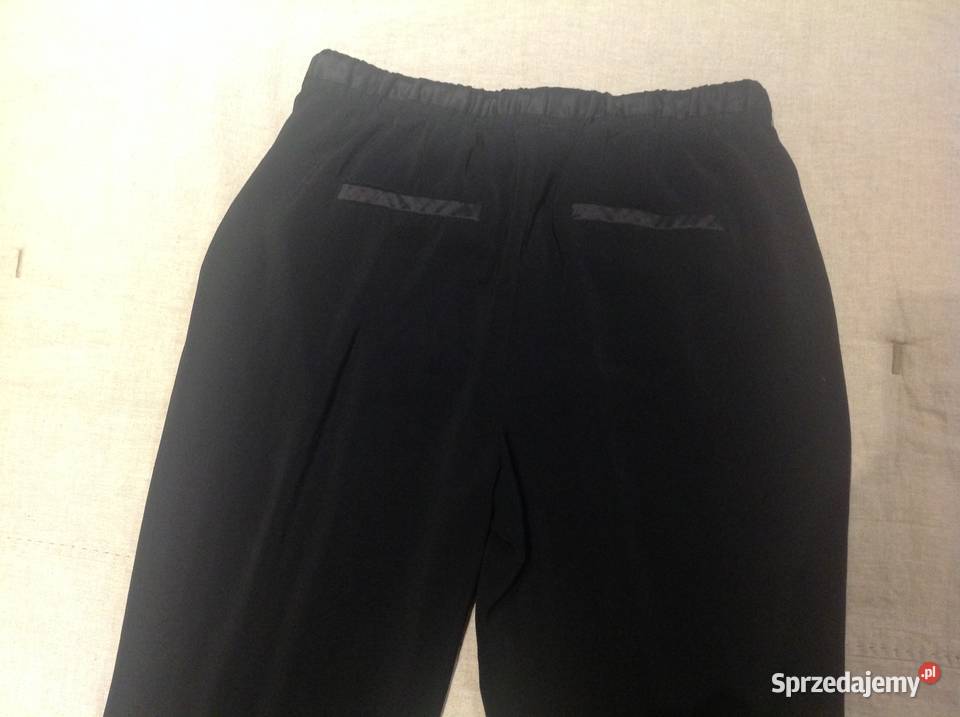 Spodnie Luźne Damskie Vero Moda r M Czarne czarny Nowa Sól sprzedam