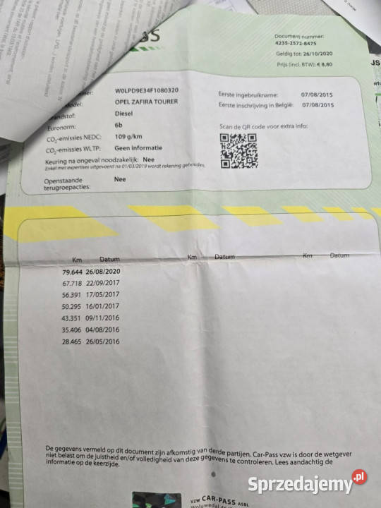 Opel Zafira 16 Cdti 140 Car Pass Pewny Przebieg Limanowa