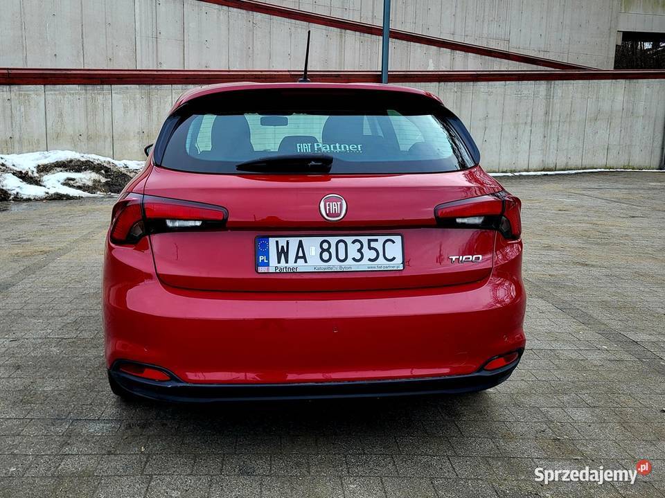 Fiat Tipo 2019 r Salon Polska Niski Przebieg 1368cm3 Nowy Sącz