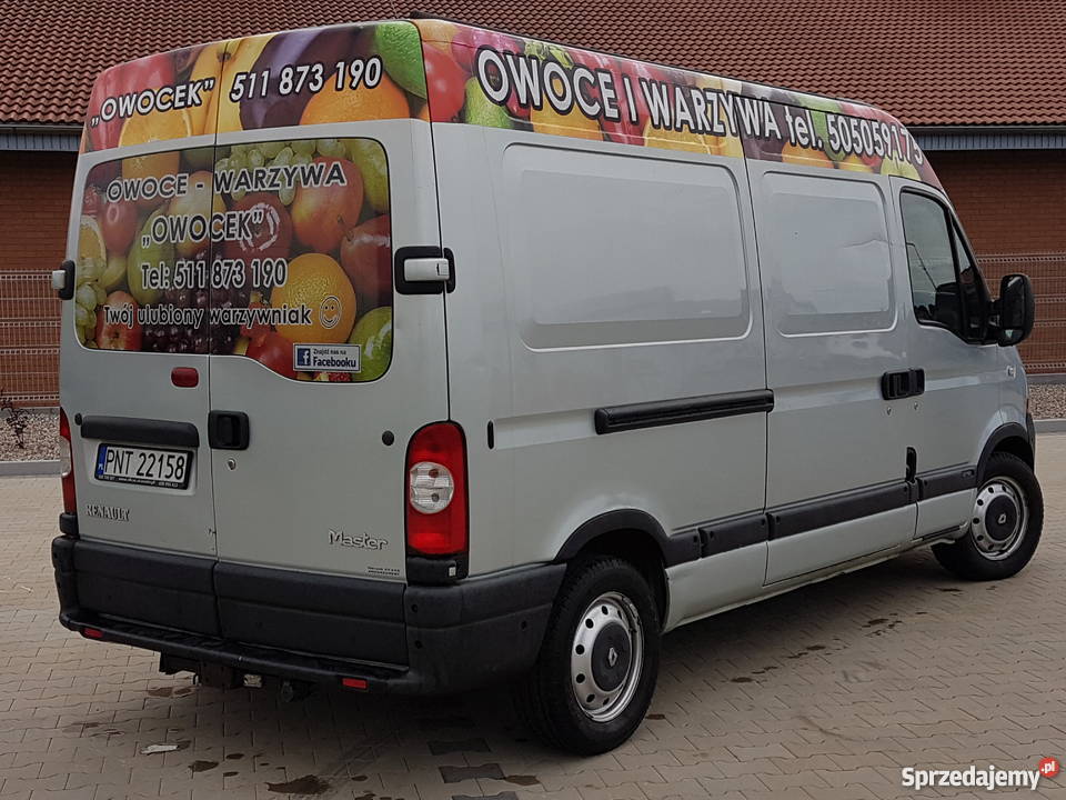 Renault Master 120 Klima Tempomat Navi Elektryka 1500kg Buk sprzedam