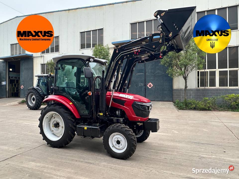 Refundacja 50 NOWY MAXUS 55 4x4 Ciągnik Traktor Aleksandrów Łódzki