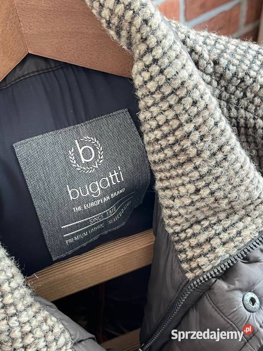 Kurtka Bugatti 50 wełna Rozmiar 52 Stan Warszawa sprzedam