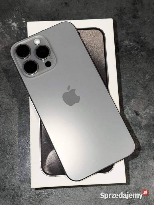 iPhone 15 Pro 256 GB Stan idealny Oryginał Apple / iPhone mazowieckie Warszawa