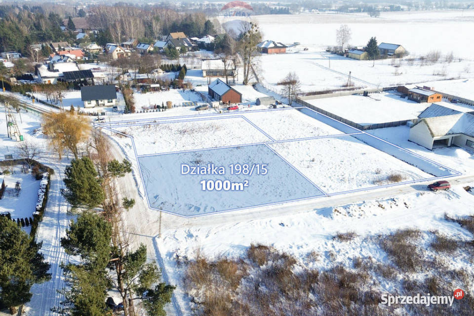 Działka 1000 m MPZP Kajetany gmina Nadarzyn