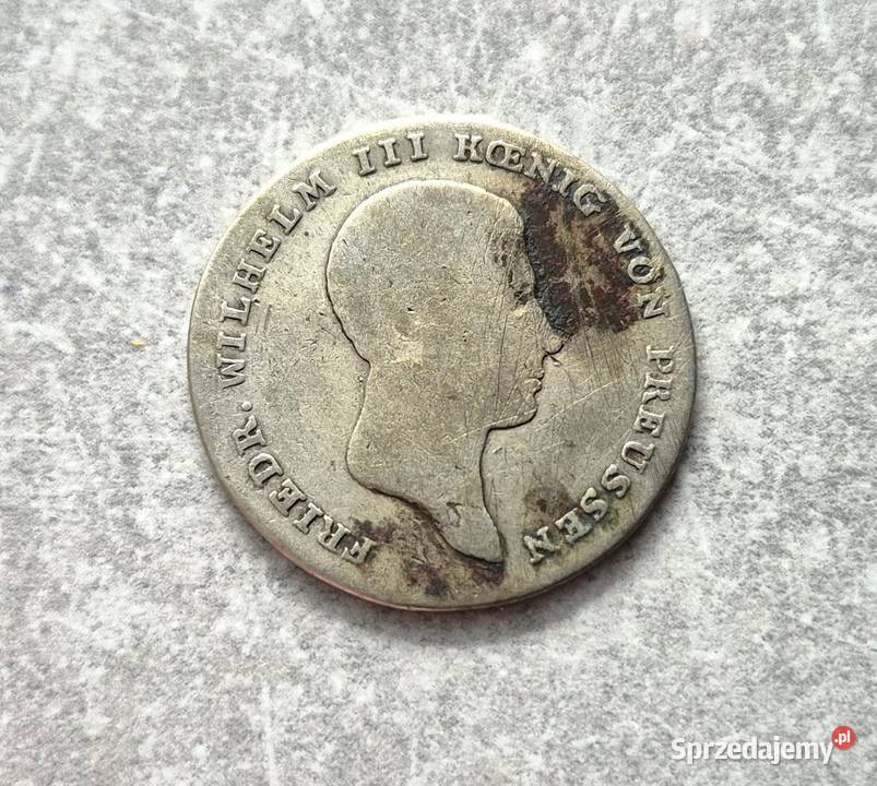 61 NIEMCY srebro 16 Talara 1814 r A łódzkie Wola Kruszyńska sprzedam