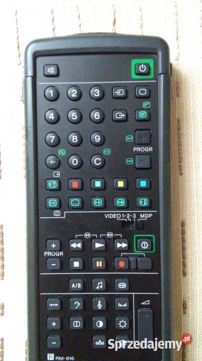 Oryginalny pilot Sony RM816 VCRMini Disc TV Odtwarzacze CD i MD Opole sprzedam