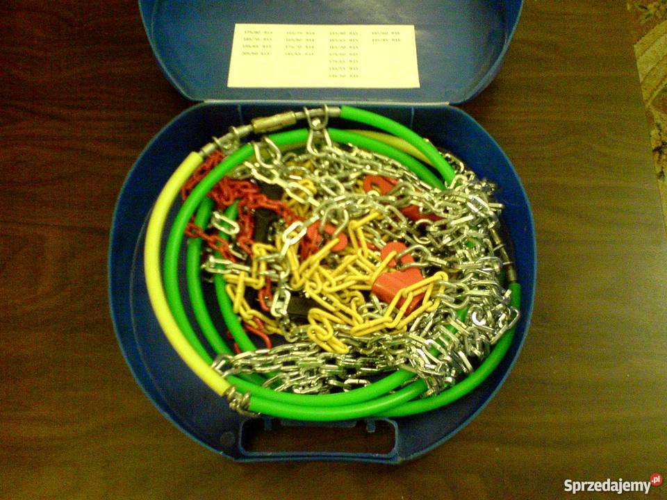 Łańcuchy śniegowe osobowe