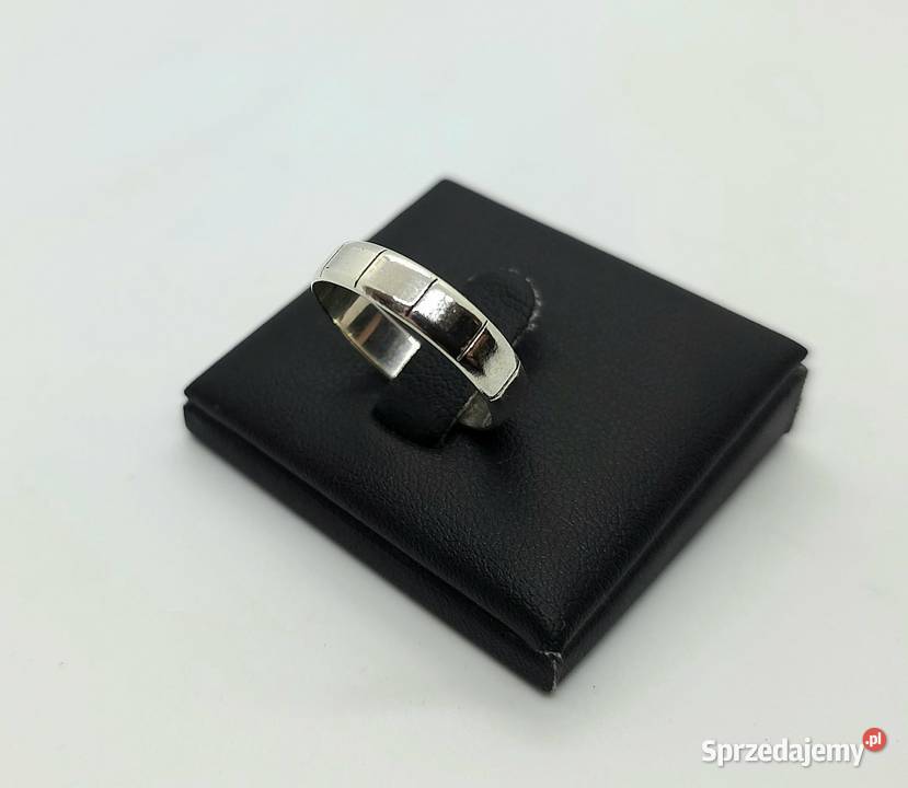 Srebrna obrączka próby 925 233g Rozmiar 18 srebro Pierścionki Zegarki i Biżuteria Elbląg