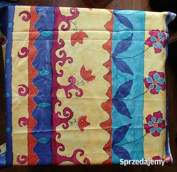 krótkie satynowe zasłonki multikolor 2 Oleśnica