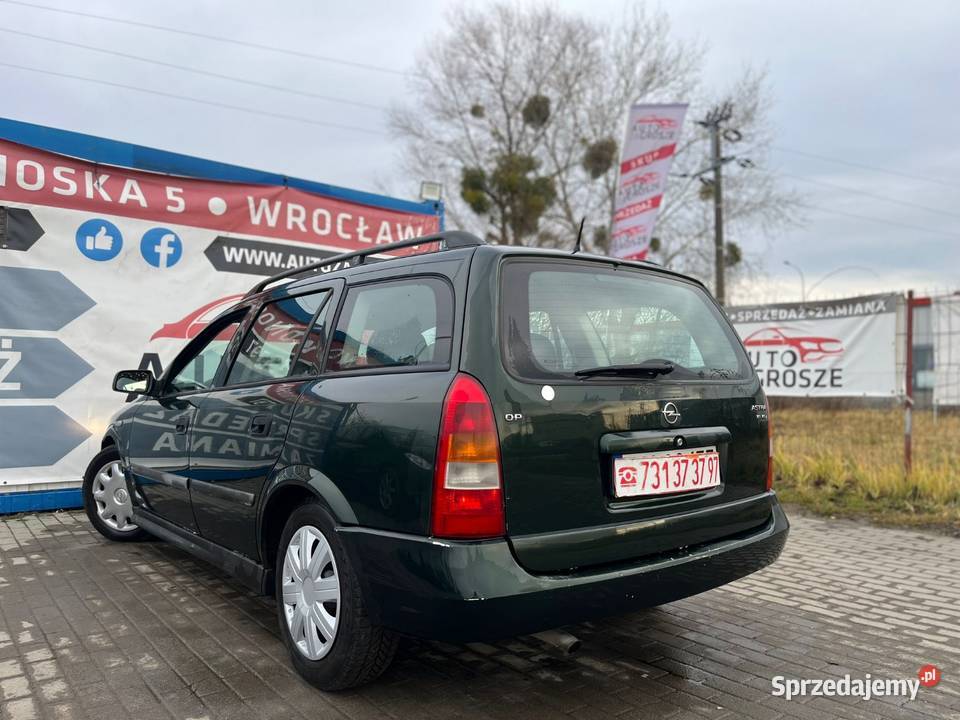 Opel Astra G 16 Benzyna LPG Comfort Kombi benzyna+LPG Wrocław