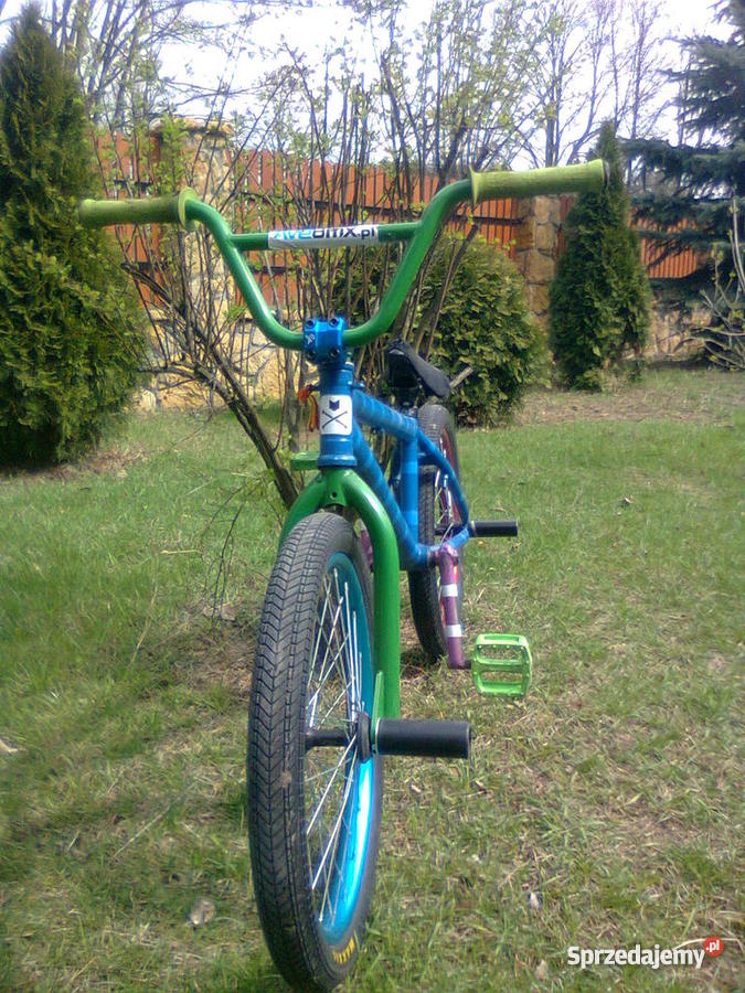 rower BMX na markowych częściach podkarpackie Kaczaki