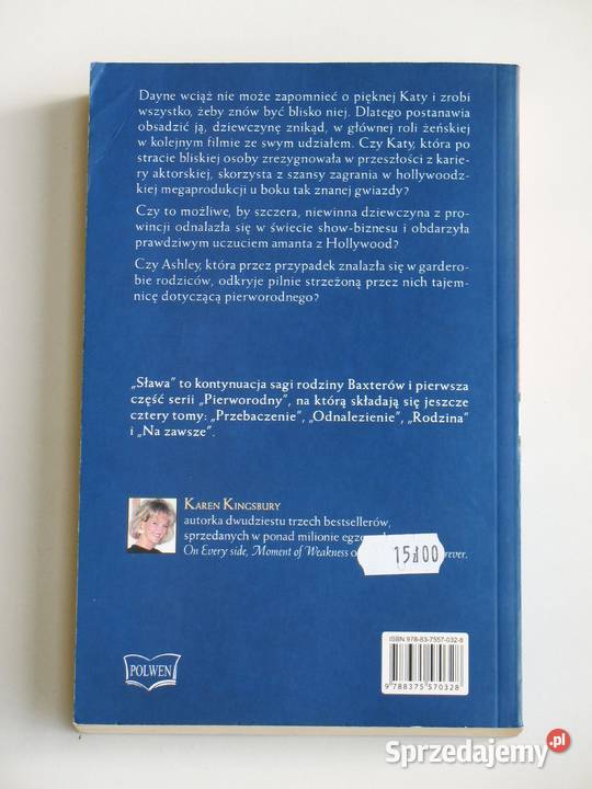 Sława Karen Kingsbury małopolskie Kraków