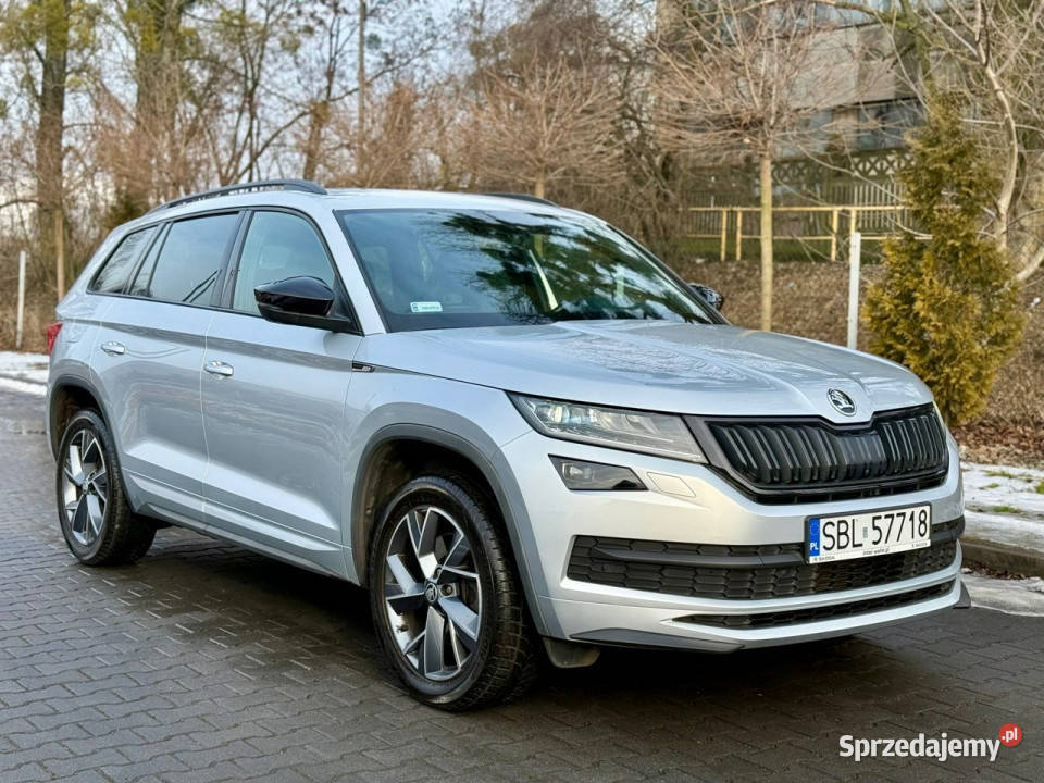 koda Kodiaq Salon Polska 20 4x4 Sportline I gniazdo USB Tarnowskie Góry