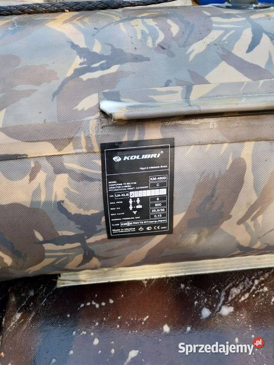 Ponton Kolibri Łodzie i motorówki Grudziądz sprzedam