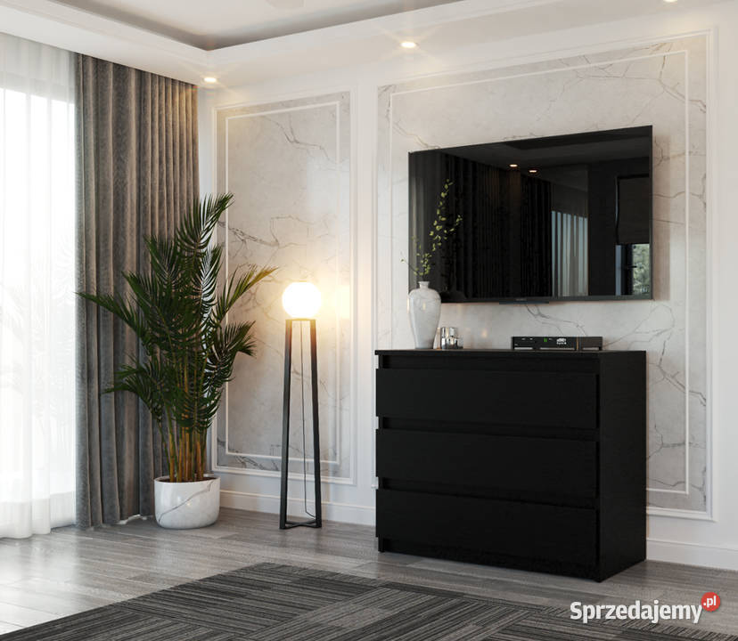 Komoda 3 Szuflady Szafka 80 Nowoczesna Salon 33.5cm Elbląg