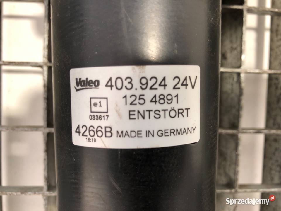 SILNIK WYCIERACZEK PRZÓD DAF XF 1254891 NAPĘD