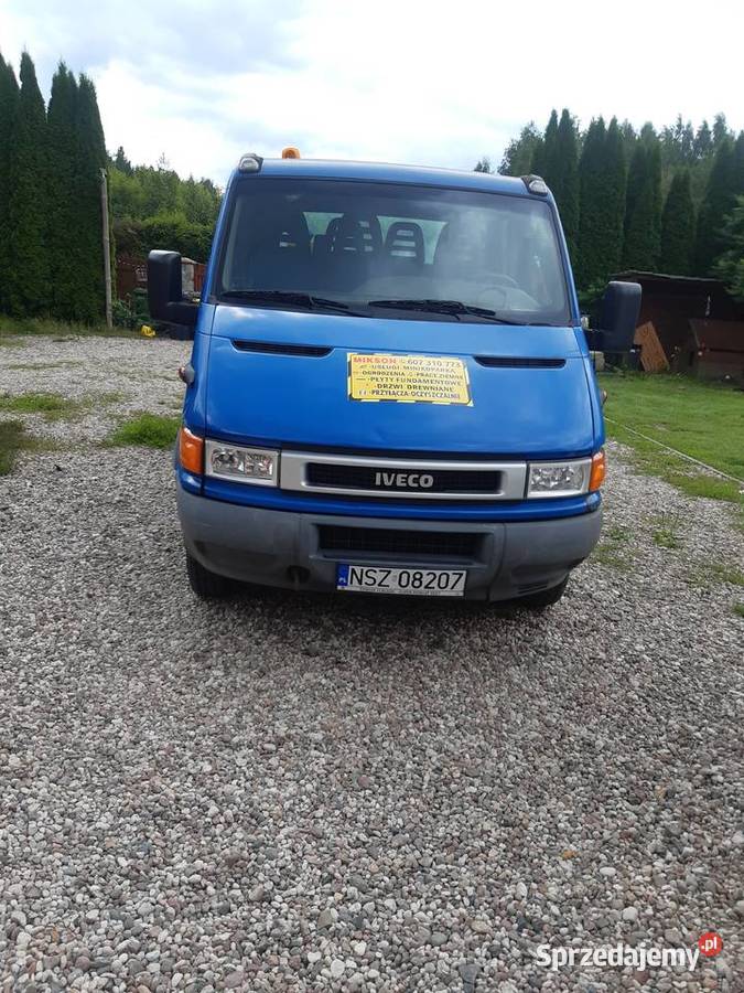 Iveco doka dubelkabina wywtotka Szczytno