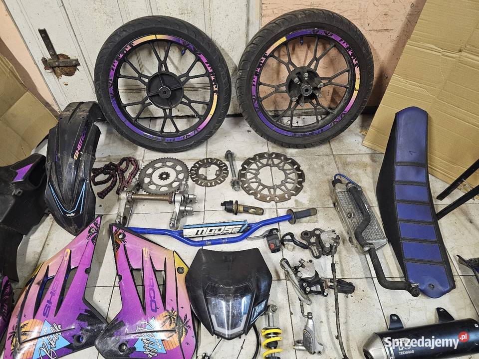 Sherco HRD 50 części hrd50 owiewka koło bak Jelenia Góra